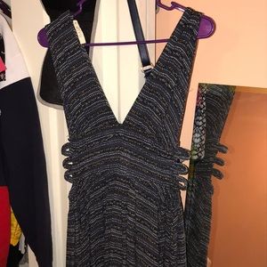 dress and open wide chest